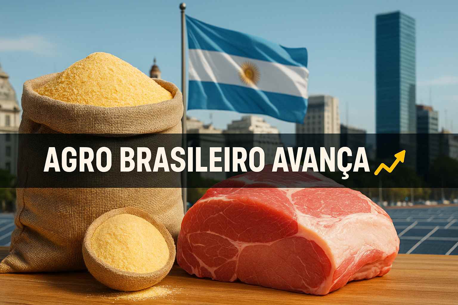 Milei abre portas e Brasil amplia exportações do agronegócio — ovos em pó e cortes suínos chegam ao mercado argentino