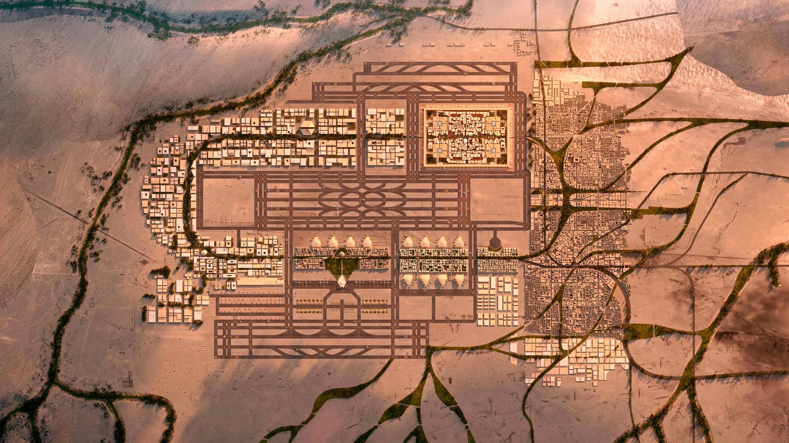 Aeroporto insano da Arábia Saudita, com terminal de 750 mil m² e capacidade para 100 milhões de passageiros, deve superar Pequim e virar o maior do planeta