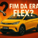 BYD Dolphin Mini invade o ranking e coloca os hatches brasileiros contra a parede