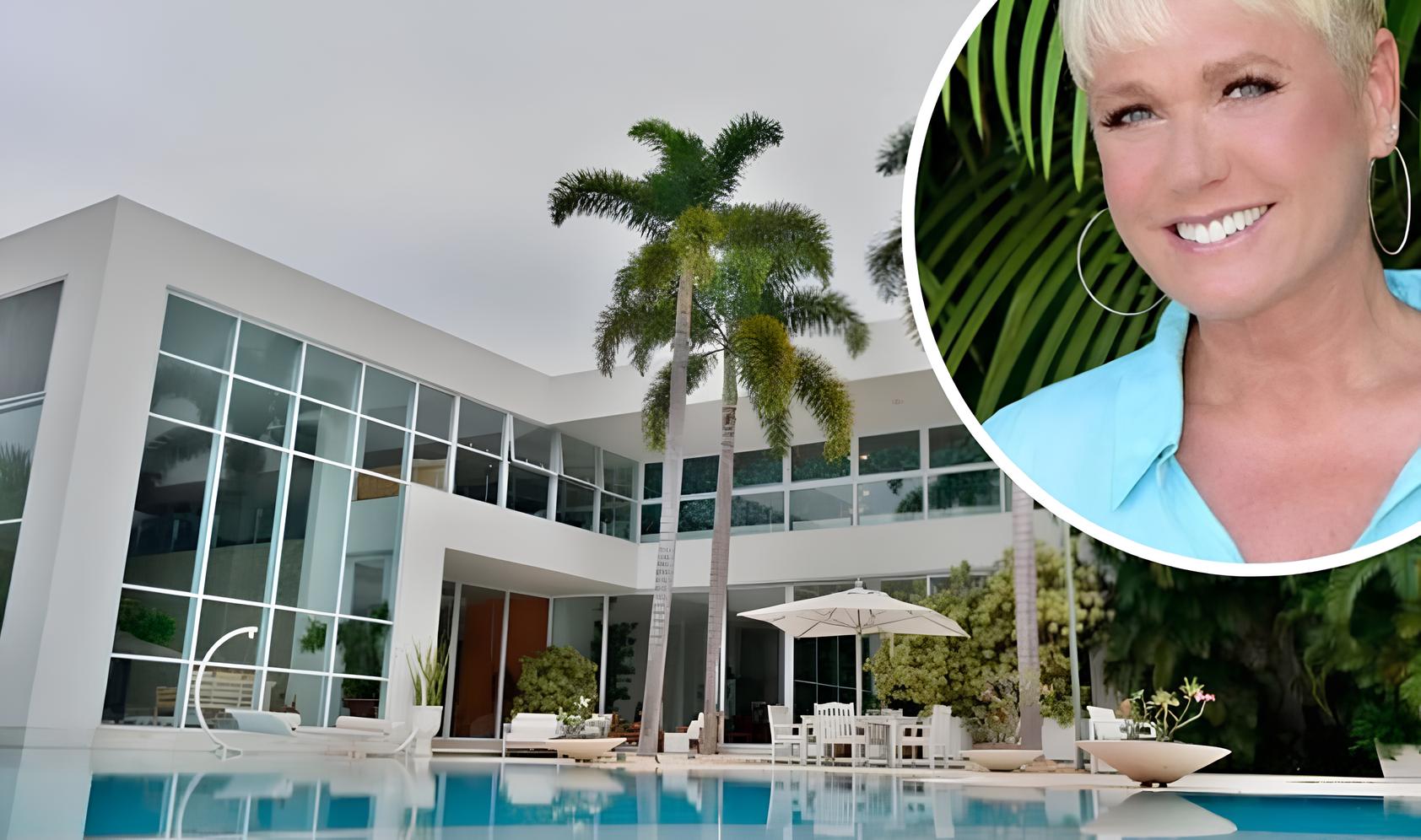 Mansão da Xuxa na Barra da Tijuca, com 2.626 m² de área construída e seis suítes, foi colocada à venda por até R$ 20 milhões após décadas como seu endereço principal