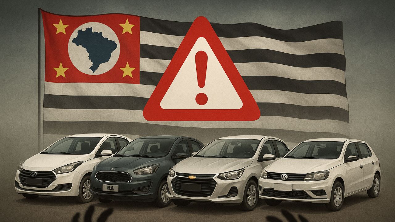 Descubra os carros mais roubados em São Paulo em 2025. Hyundai HB20, Ford Ka, Chevrolet Onix e Volkswagen Gol entre os modelos mais visados. Saiba como se proteger.