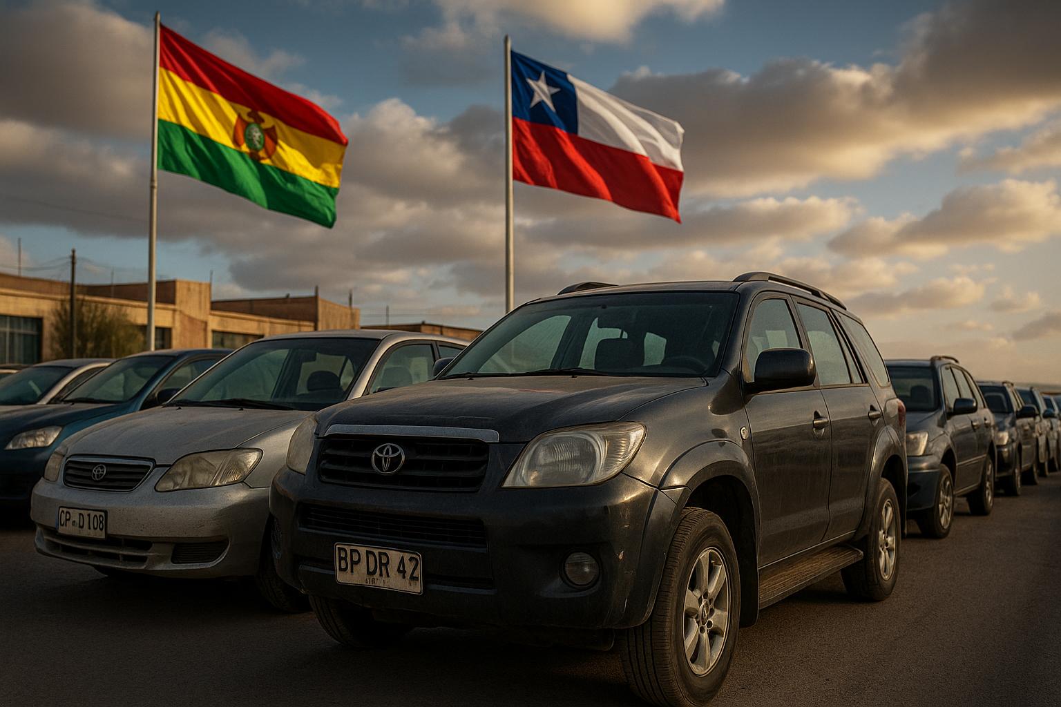 Candidato à presidência da Bolívia propõe legalizar milhares de carros roubados do Chile: medida polêmica provoca indignação e tensão internacional
