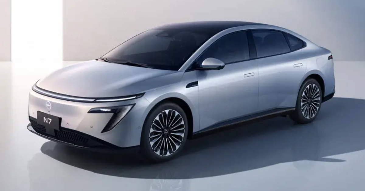 Nissan N7, carro elétrico, sedã elétrico, Nissan Brasil, autonomia 635 km, preço R$ 76 mil, assentos com inteligência artificial, motor 218 cv (Foto: Nissan)