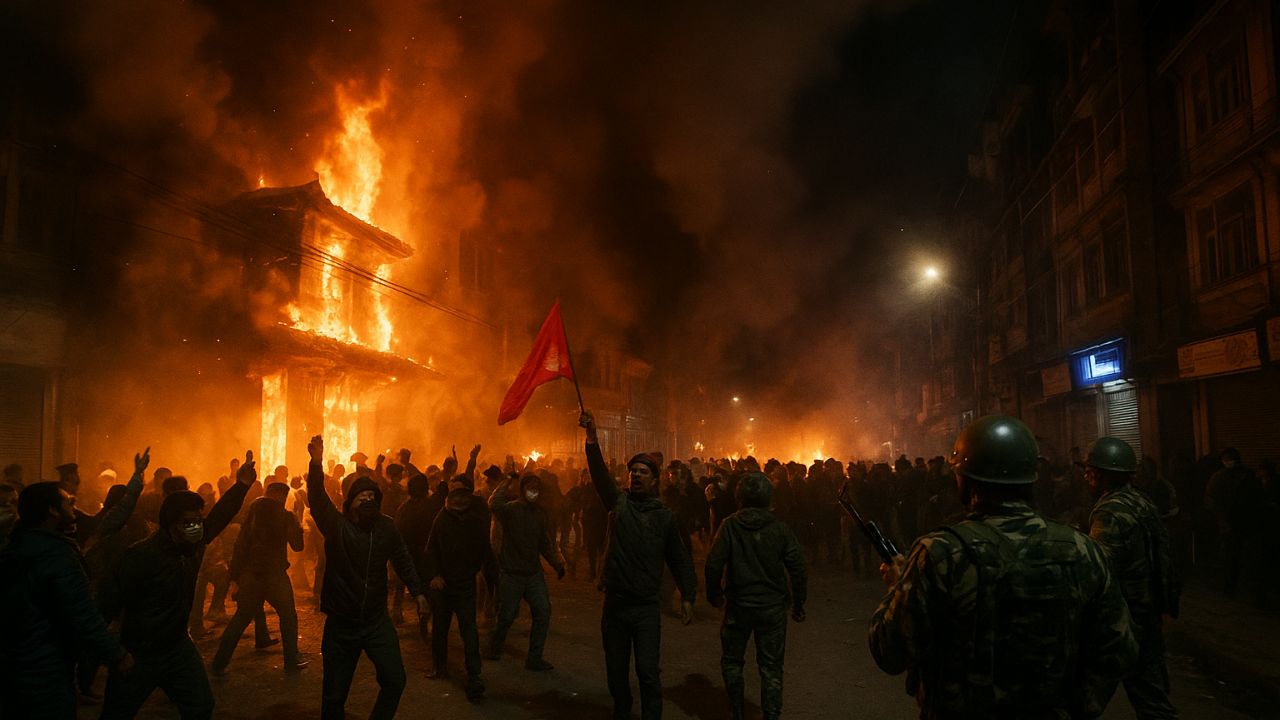 Protestos no Nepal resultaram em incêndios, mortos e feridos após o bloqueio das redes sociais. Exército assume controle do país.