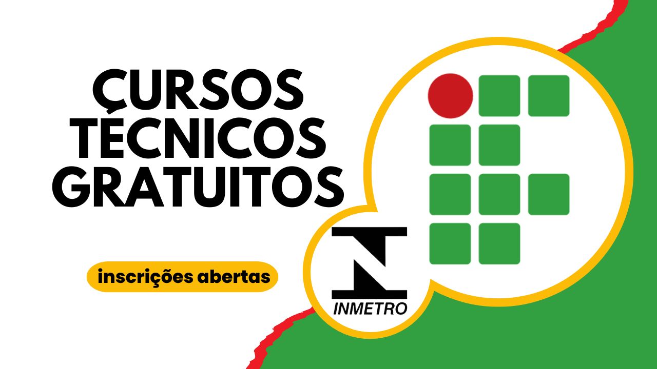 Inmetro e Instituto Federal Fluminense oferecem cursos técnicos gratuitos em Metrologia, Biotecnologia e Segurança Cibernética. Saiba como participar do processo seletivo e conheça a infraestrutura do campus em Duque de Caxias.