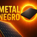 Metal negro pode turbinar lucros e revolucionar a energia solar sustentável