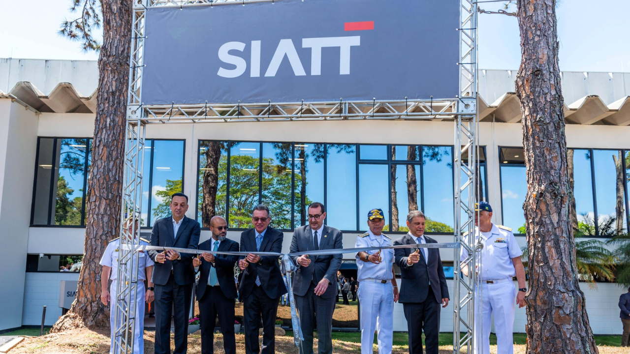 SIATT inaugura nova fábrica em São José dos Campos com apoio do EDGE Group. Unidade moderna vai gerar empregos e reforçar a indústria de defesa no Brasil. Fonte: Poder Naval