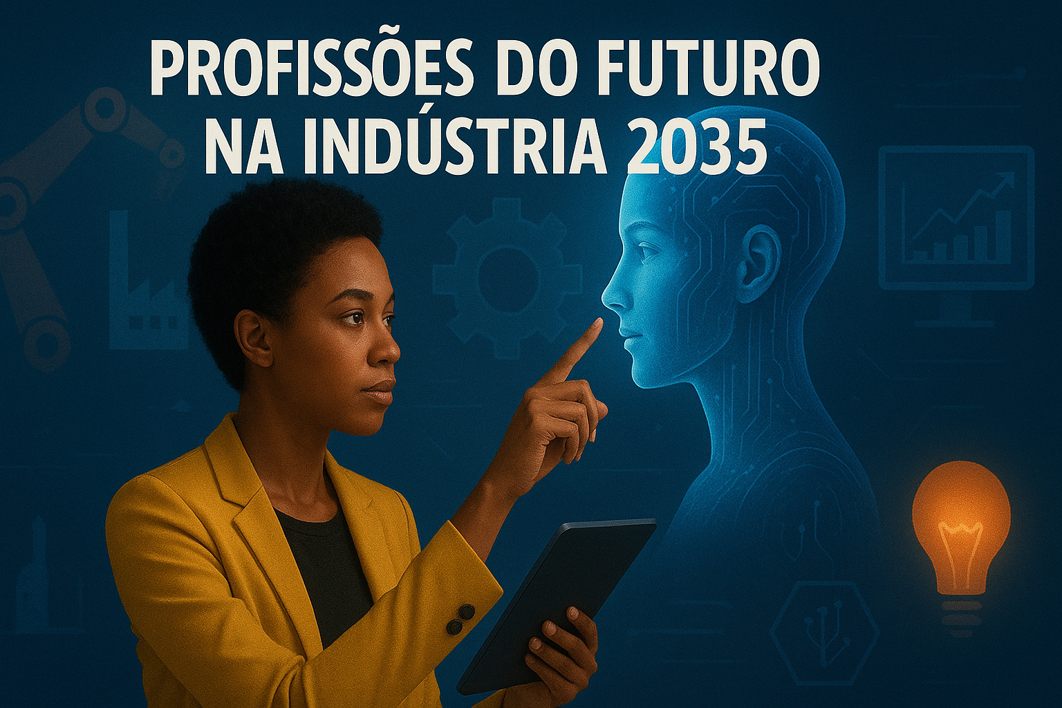 Profissões do Futuro na Indústria: Quais Cargos Dominarão o Mercado até 2035
