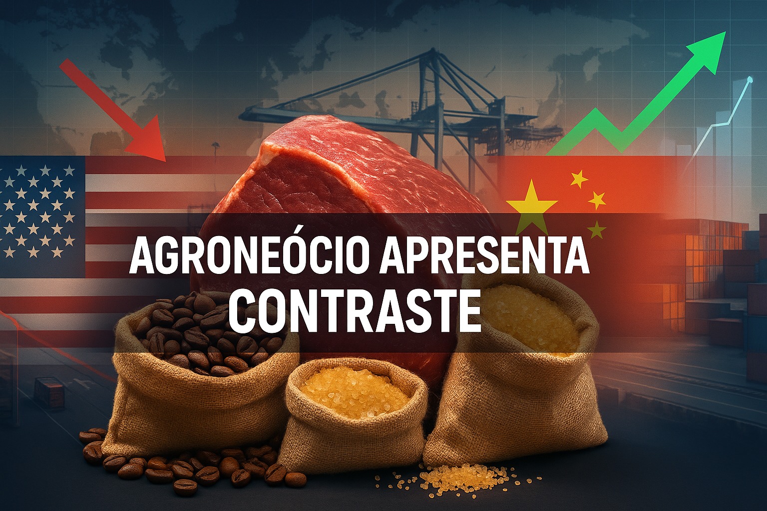 Agronegócio Brasileiro, resultados, Agosto, Exportações