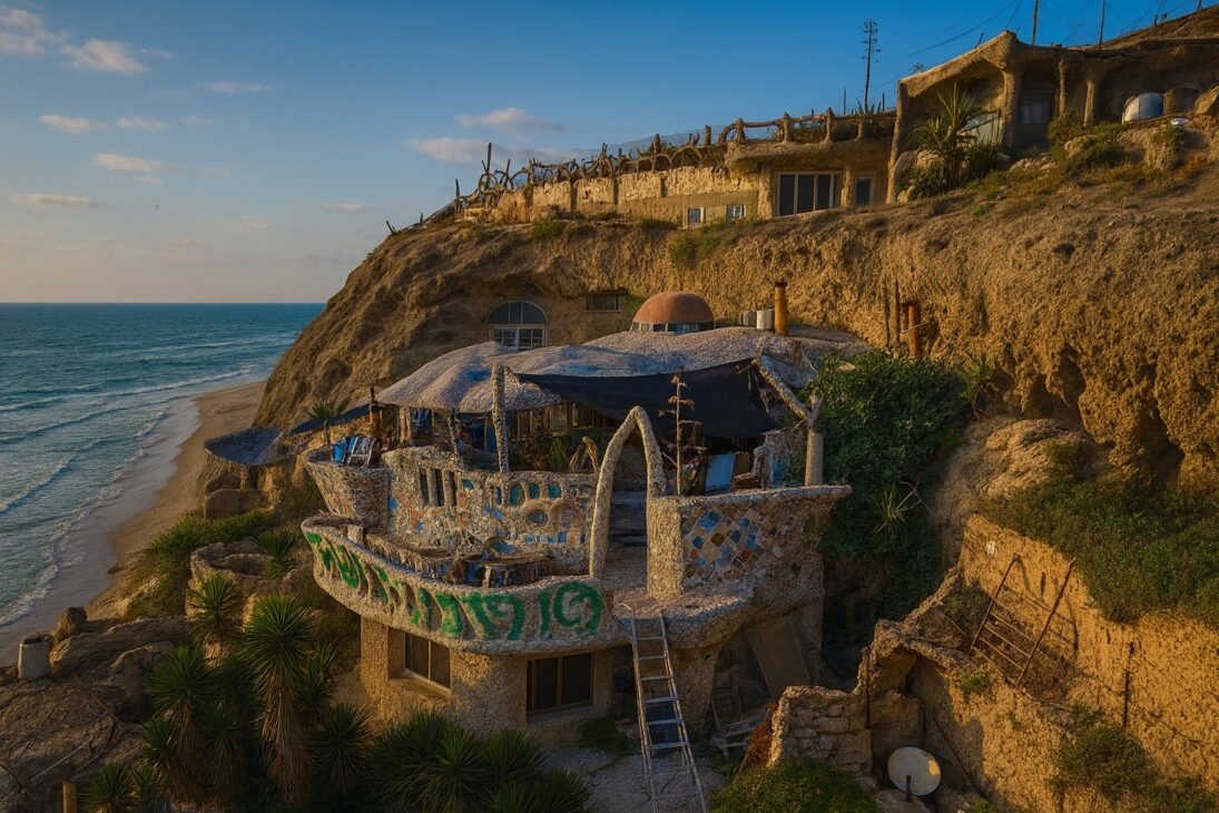 Israel, Casa no penhasco, Caverna