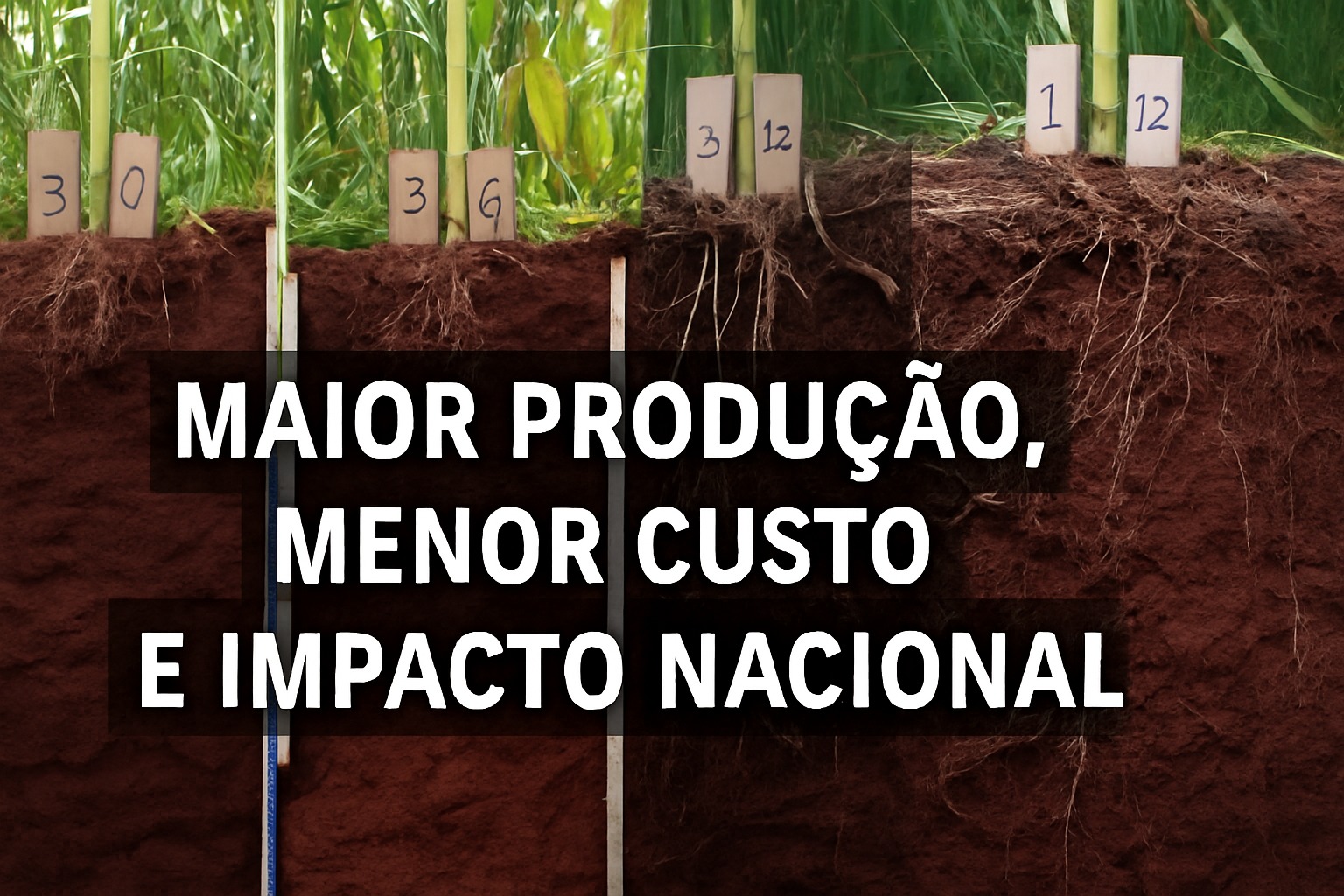 Calagem, Método inédito, Agricultura