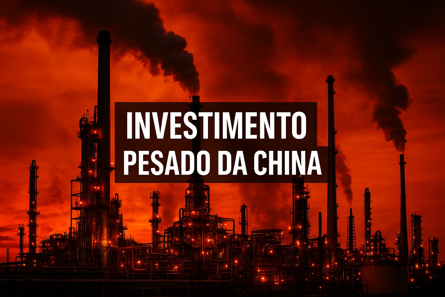 China, Carvão, Petróleo e Gás