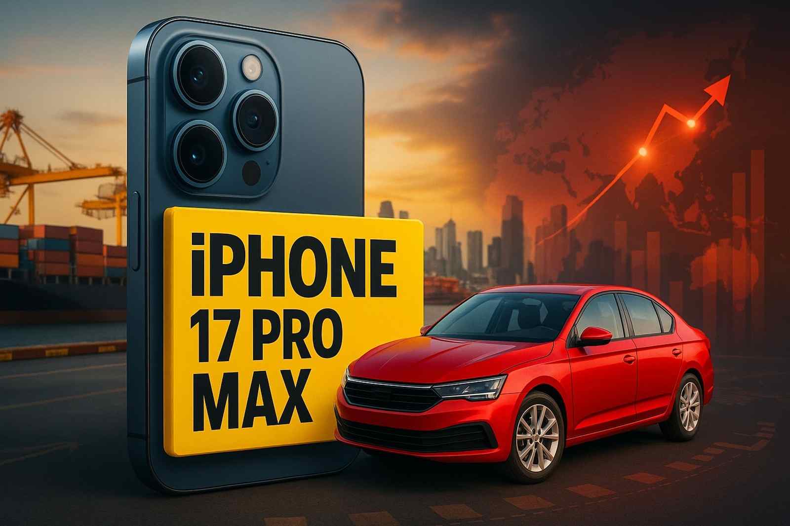 Novo iPhone 17 Pro Max custa até R$ 18.499 no Brasil. Veja quais carros usados você pode comprar pelo mesmo valor do celular.
