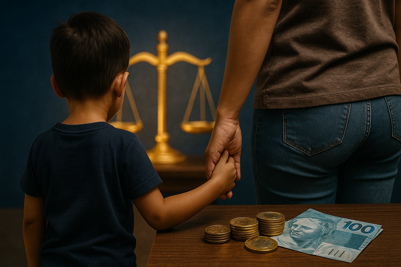 Filho de união informal tem direito a pensão alimentícia imediata — tribunais garantem alimentos provisórios mesmo sem registro do pai