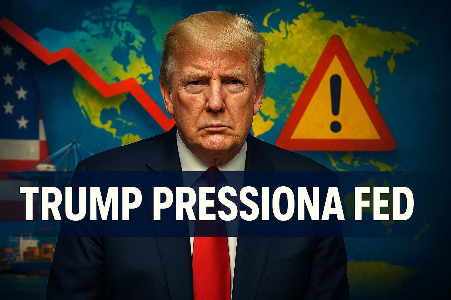 Presidente do Banco Central Europeu alerta: economia mundial em risco por conta de Trump