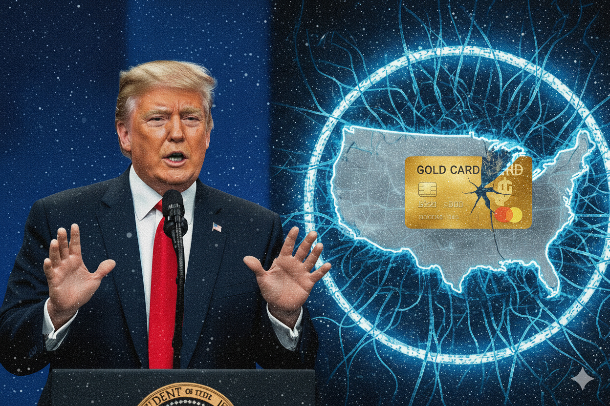 Trump transforma vistos nos EUA em negócio milionário com Gold Card e taxa inédita