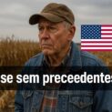 “Estamos quebrando”: agricultores dos EUA relatam perdas históricas e pressionam Trump por ajuda urgente para evitar colapso no campo