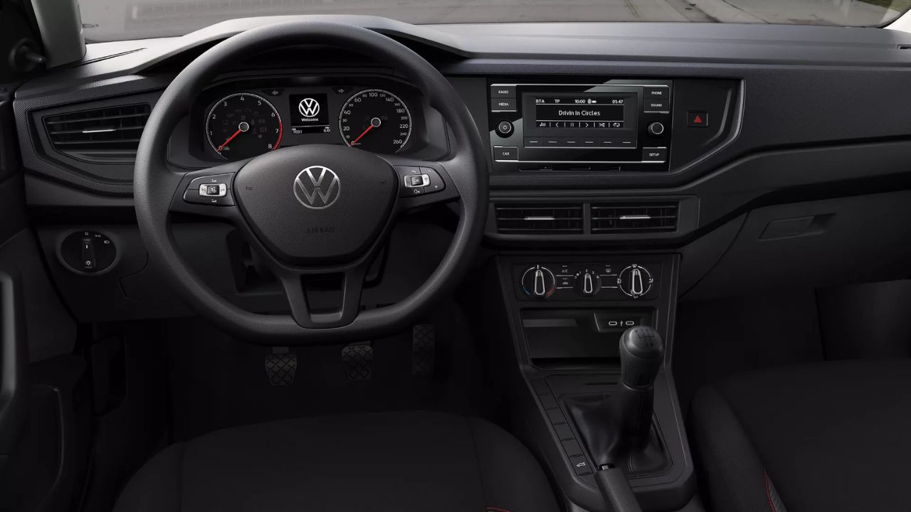 Volkswagen Polo Track 2025. Fonte Divulgação