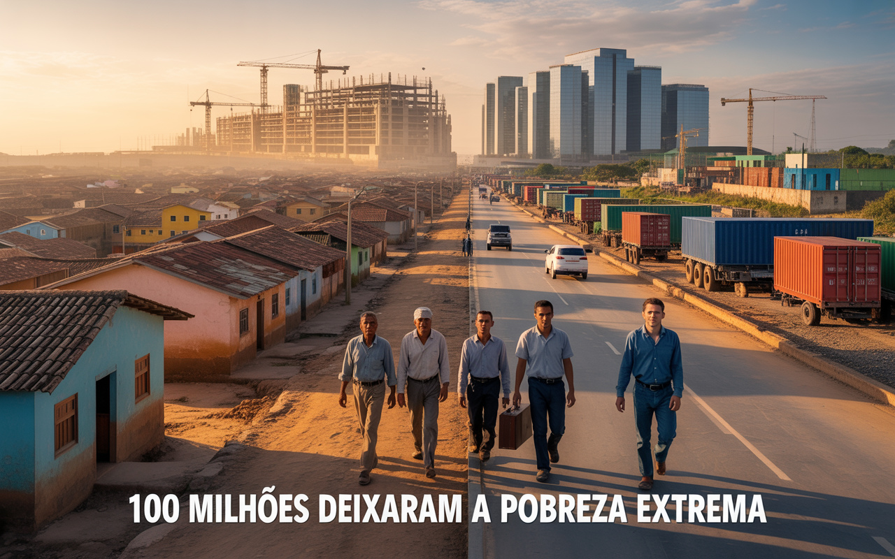 O país que retirou 100 milhões de pessoas da pobreza extrema em 10 anos: com investimento de US$ 1 trilhão, transformou vilas rurais em polos industriais e se tornou símbolo mundial de erradicação da miséria