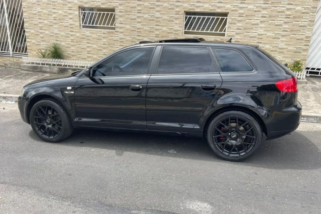 Com preço na casa de R$ 42 mil e com motor 2.0 turbo de 200 cv, este hatch médio automático de 6 marchas entrega suspensão independente, seis airbags e 0 a 100 em 7 s; conheça o Audi A3 Sportback 2.0 2007
