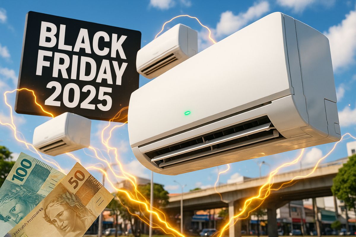 Durante a Black Friday 2025, descubra o melhor ar-condicionado inteligente com tecnologia inverter, design econômico e máxima economia de energia para conforto e desempenho no verão.