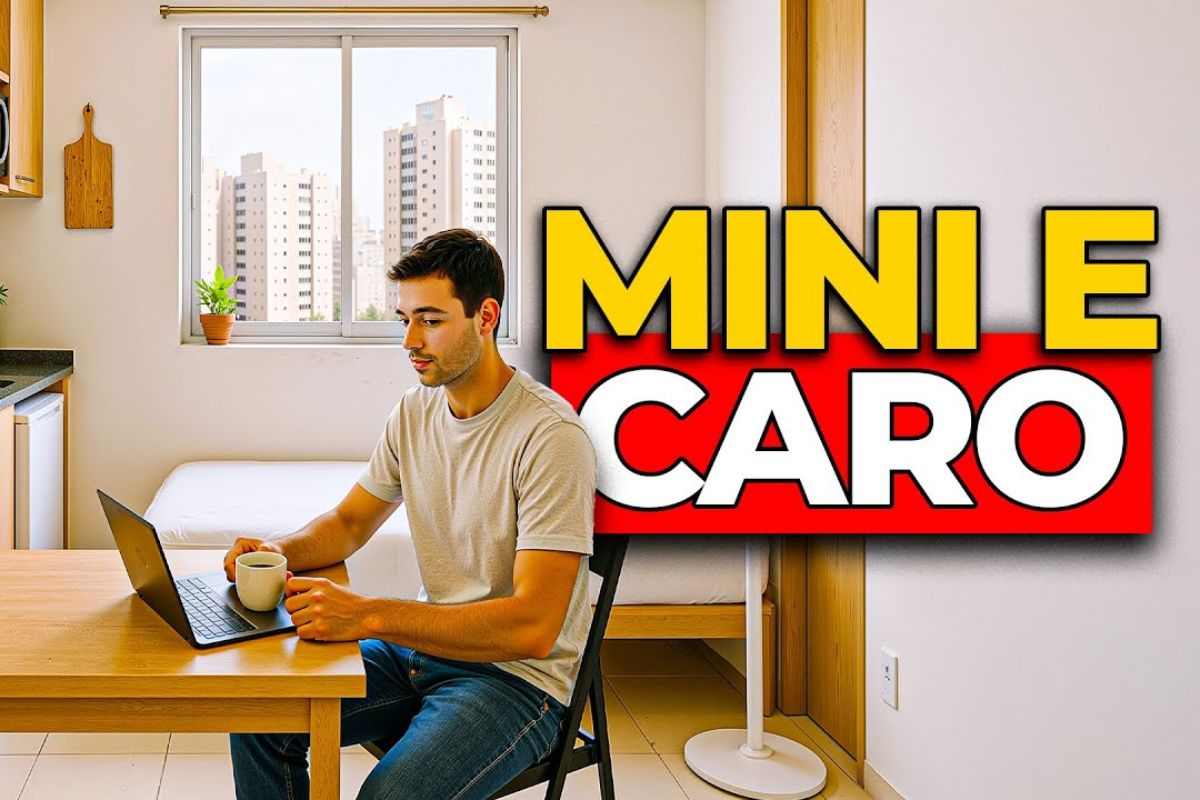 O mercado imobiliário transformou o apartamento pequeno em símbolo de status, mas por trás do design moderno há perda de conforto e aumento do preço do metro quadrado. O microapartamento virou o retrato da moradia comprimida que disfarça limitação como tendência.