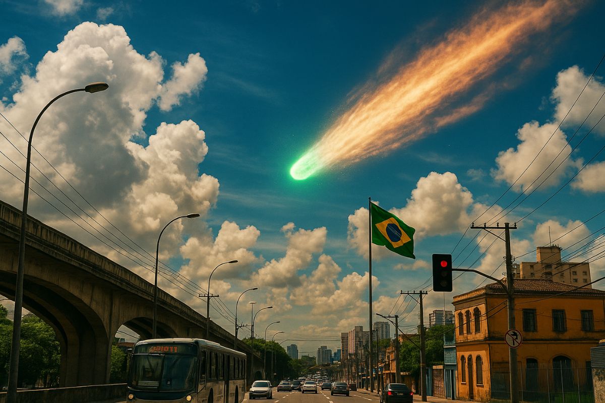 O 3I ATLAS intriga astrônomos do Sistema Solar. Diferente do Grande Cometa de 2025, o cometa não pode ser visto a olho nu, mas revela um fenômeno raro.