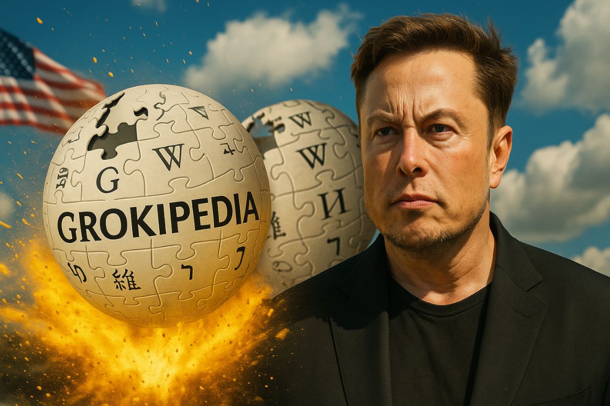 A Grokipedia, criada por Elon Musk e sua empresa xAI, usa inteligência artificial para desafiar a Wikipedia com promessa de “dez vezes mais verdade”.