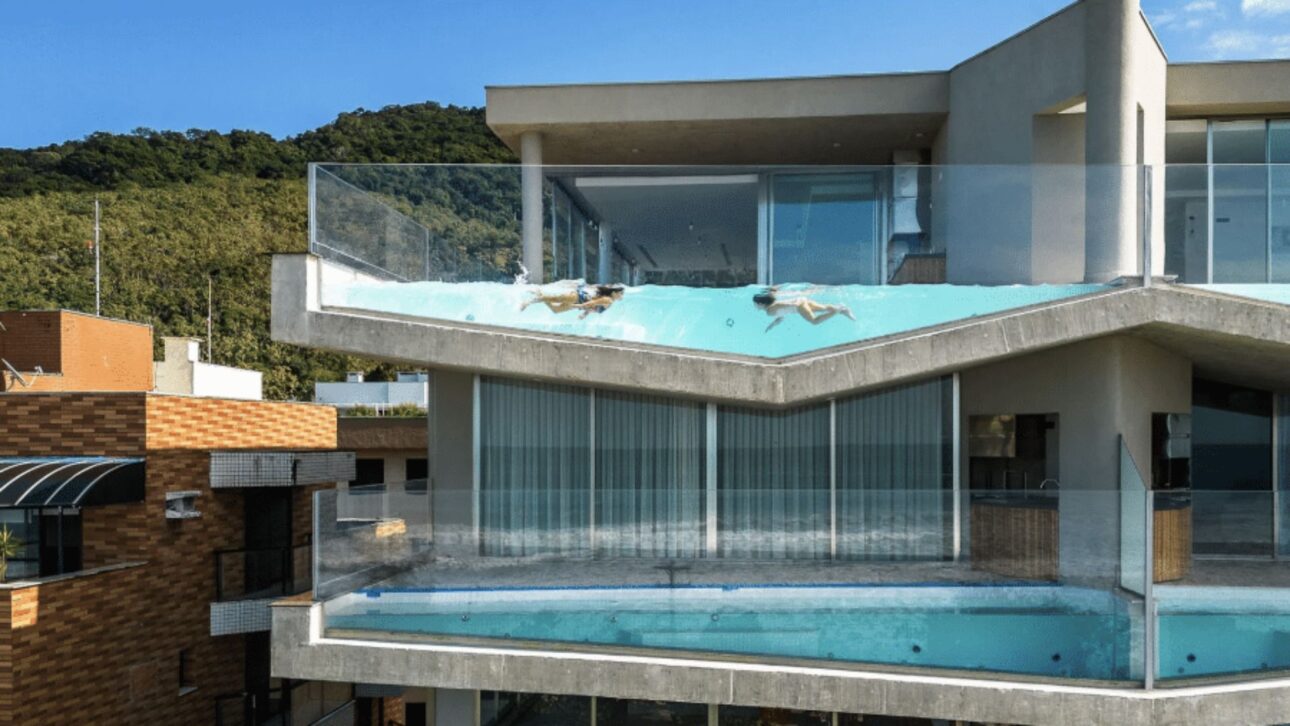 Prédio mais “instagramável” do Brasil em Ubatuba tem piscinas de 14 mil litros na sacada e apartamentos de luxo com vista para o mar.