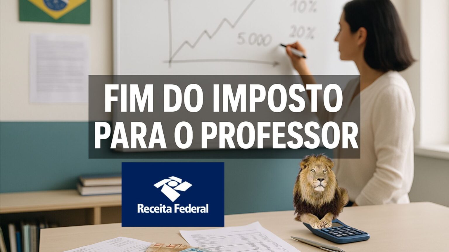 Fim do imposto para o professor: projeto aprovado no Senado prevê ...