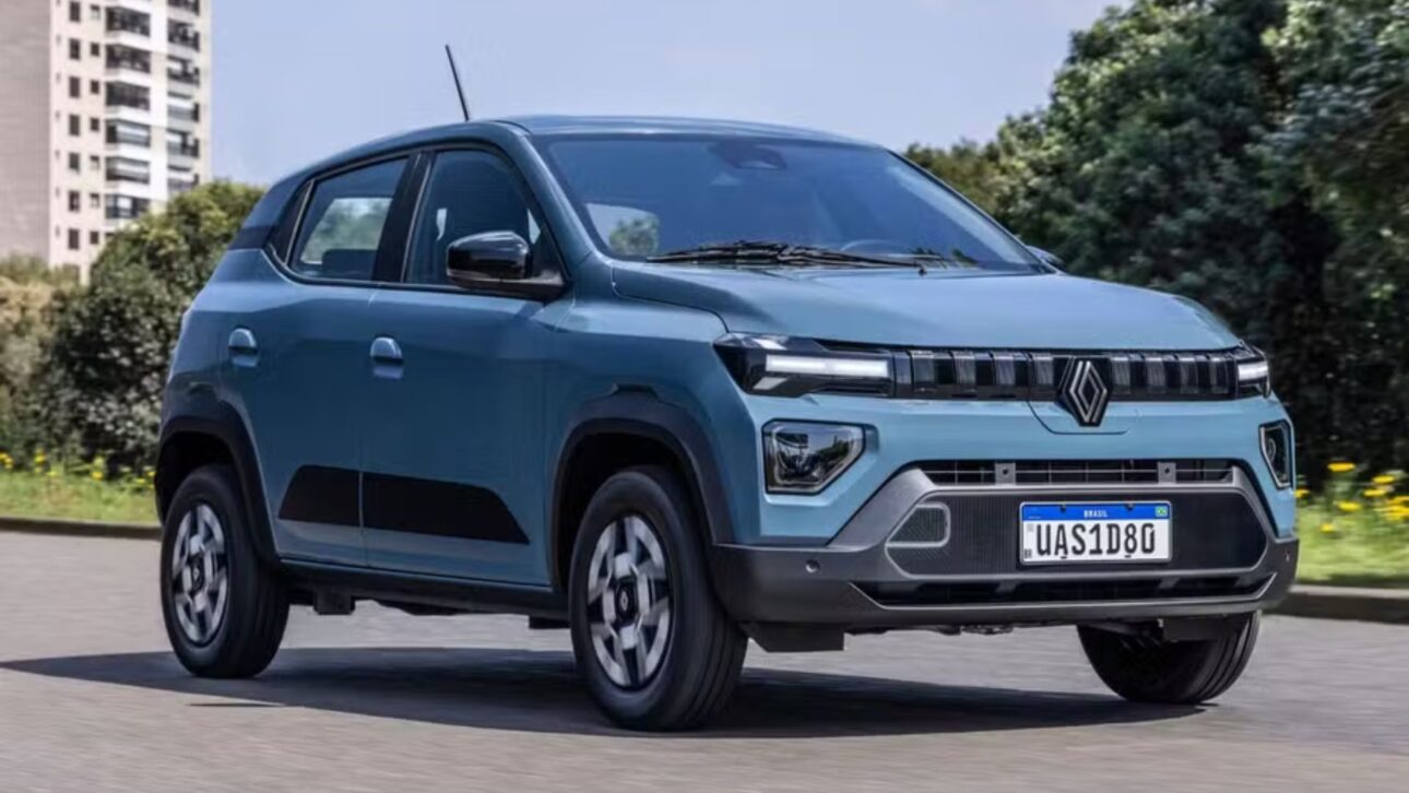 Renault Kwid E-Tech 2026 chega ao Brasil por R$ 99.990, com novo design, mais tecnologia e se torna o carro elétrico mais barato do país.