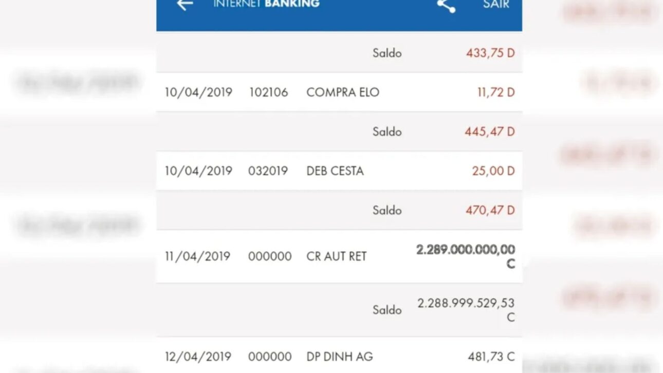 Mãe de trigêmeas vê R$ 2 bilhões aparecerem na conta e devolve tudo à Caixa, mostrando honestidade rara e história de superação. (Imagem: reprodução)