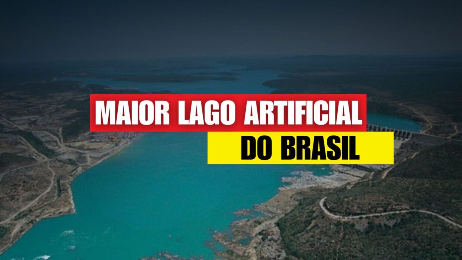 Maior lago artificial do Brasil tem 4.214 km², mais de 320 km de ...