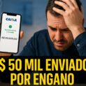 Homem transfere R$ 50 mil por engano e Justiça manda devolver o valor e pagar R$ 10 mil por dano moral. Caso virou referência.