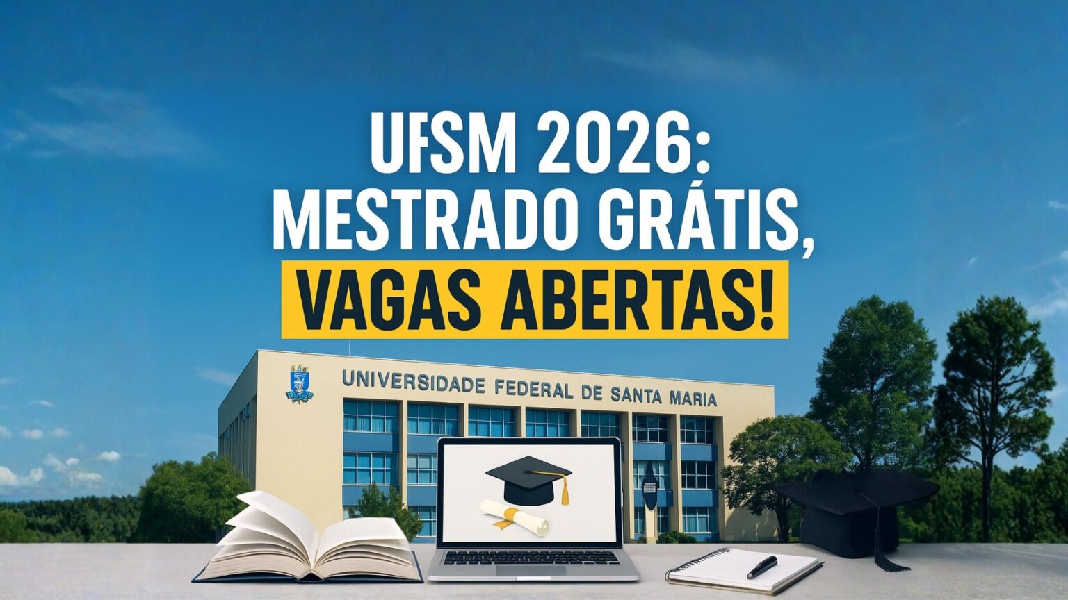 Como garantir uma vaga no mestrado da UFSM em 2026? São mais de 800 ...