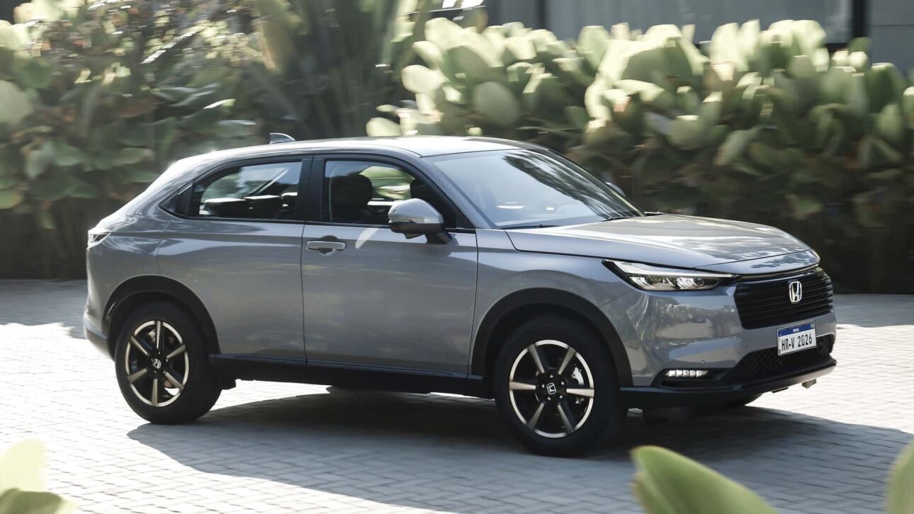 Compare Honda WR-V 2026 e HR-V 2026. Saiba diferenças de preço, consumo, espaço interno e motor 1.5 flex de 126 cv.