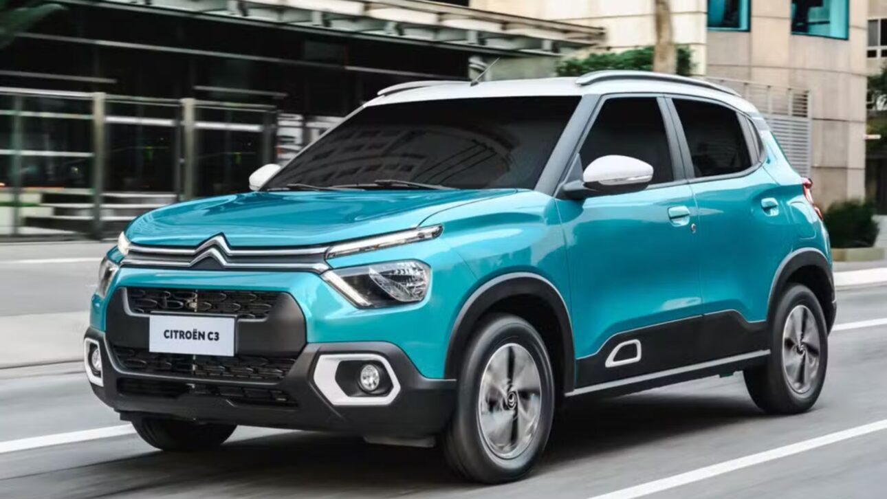 Citroën C3 usado tem estilo SUV, 315 litros de porta-malas e central multimídia moderna. (Imagem: reprodução)