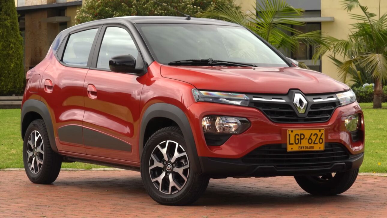Renault Kwid usado com porta-malas de 290 litros e bom consumo urbano. (Imagem: reprodução)