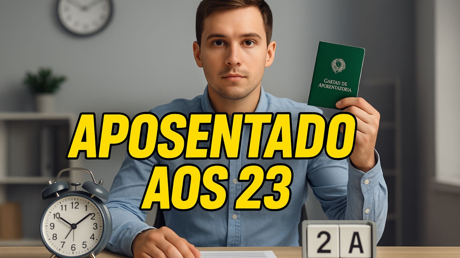 Jovem russo usa brecha na lei marcial e se aposenta aos 23 anos após 24 meses de trabalho, batendo recorde de aposentadoria precoce.