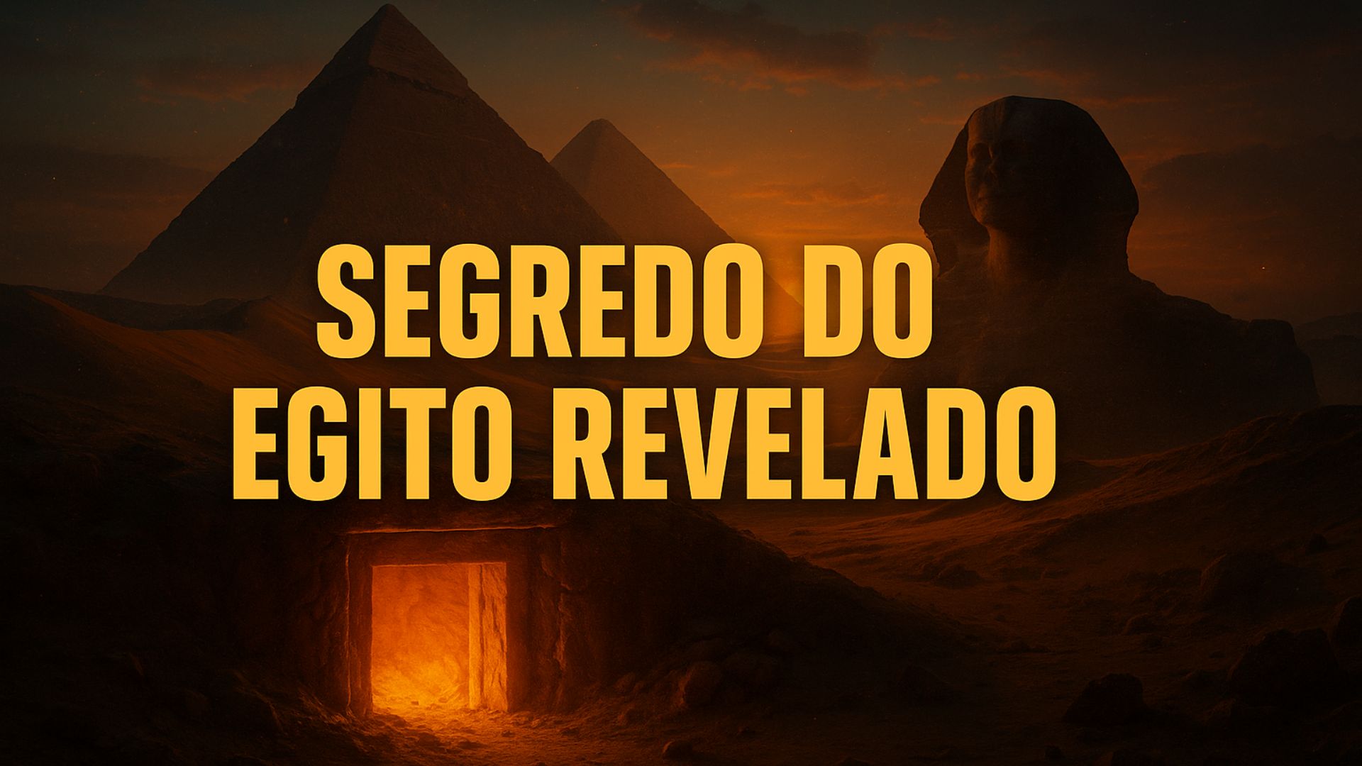 Túneis e câmaras ocultas sob o Planalto de Gizé revelam novos segredos da engenharia egípcia e podem mudar a história do mundo.