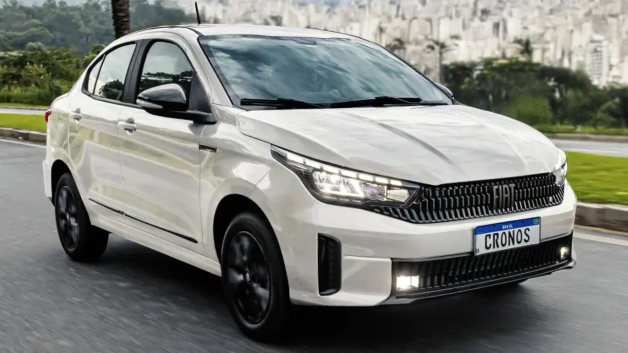 Conheça o Fiat Cronos Drive 1.3 manual 2026: porta-malas de 525 L, motor de 107 cv e consumo de até 15,5 km/l na estrada.