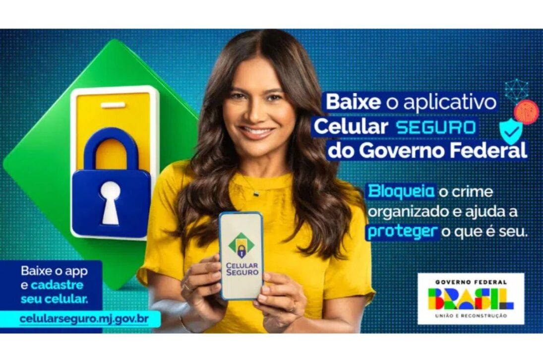 O app Celular Seguro do governo avisa os bancos para congelarem suas contas em minutos, antes mesmo de você conseguir ligar para o gerente após um roubo