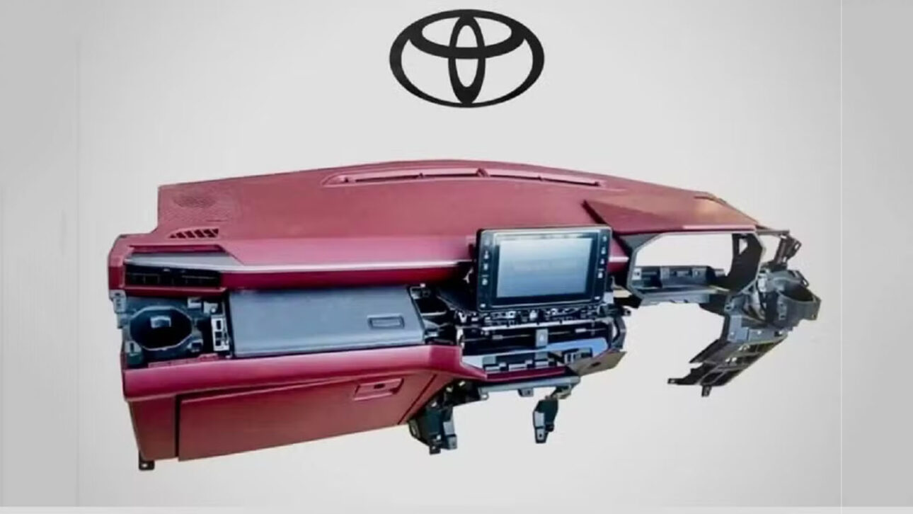 Painel vazado da Toyota Hilux