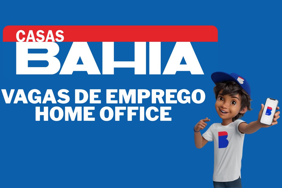 O Grupo Casas Bahia abriu novas vagas home office em tecnologia, engenharia de software, análise de dados e inteligência artificial.