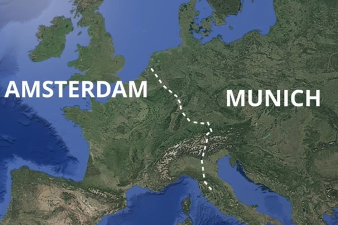 Viagem de 26 horas por três países: o novo trem cápsula europeu transforma o jeito de viajar entre Amsterdã, Munique e Roma