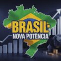 FMI projeta que o Brasil terá crescimento de 2,4% em 2025, superando EUA, Japão e Reino Unido e se consolidando como potência emergente.