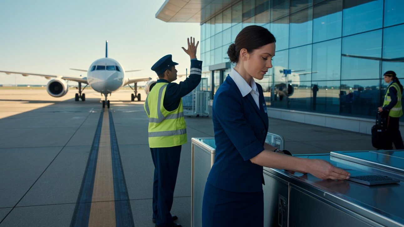 Alunos dos cursos de manutenção aeronáutica aprendem a identificar componentes, aplicar procedimentos de inspeção e operar ferramentas específicas usadas em motores a reação. (Imagem: ilustração gerada por IA)