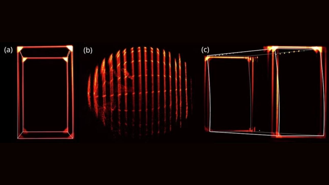 Um retrato do movimento à velocidade da luz: como os cientistas conseguiram visualizar o efeito Terrell-Penrose.