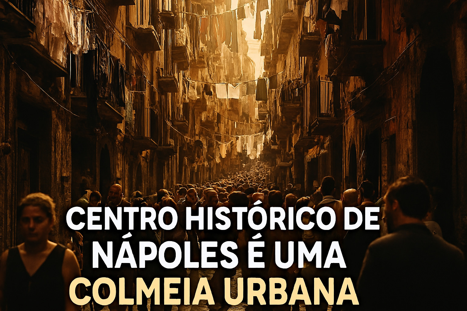 Com ruas de menos de 2 metros e prédios grudados uns aos outros, esta cidade histórica virou uma colmeia humana onde o sol raramente entra e abriga mais de 30 mil moradores por quilômetro quadrado
