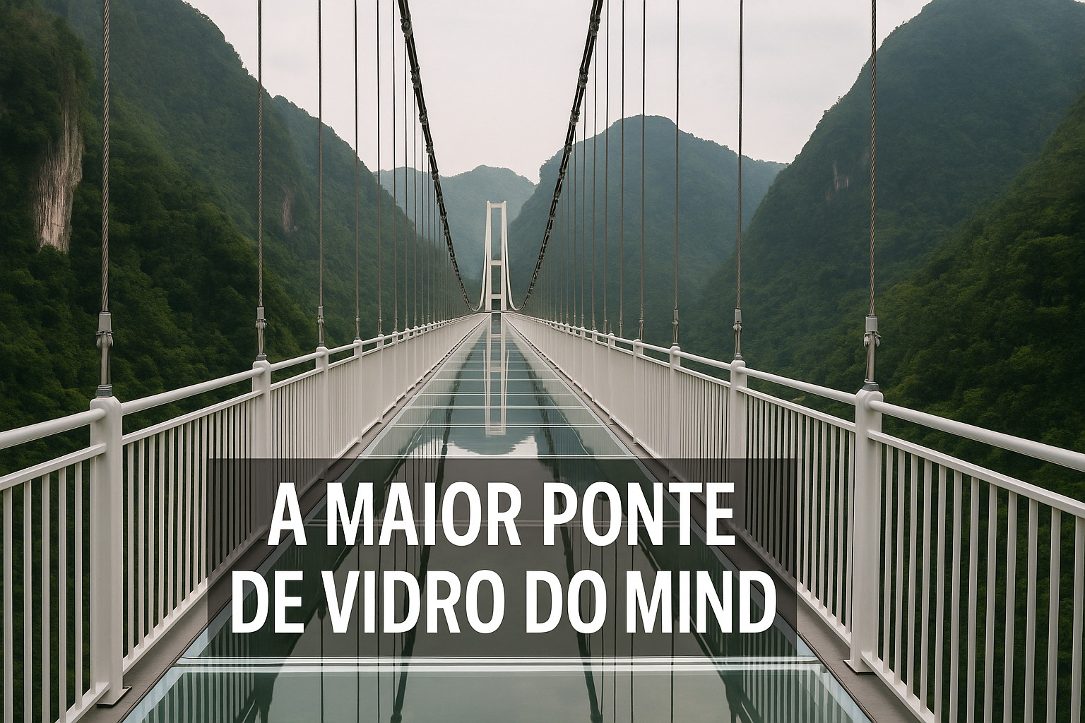 Ponte de vidro, maior ponte de vidro do mundo
